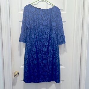Lace dress, size 14, worn once, lined.